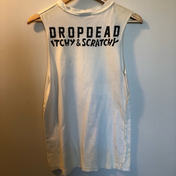 Dropdead X-small itchy and scratchy muscle t-shirt - Picture 4 of 5